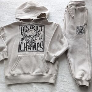 Cotton On Kids Cream Joggers Set